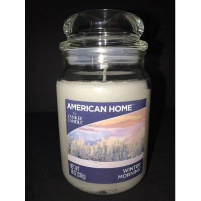 Yankee Candle American Home WINTER MORNING 19 Oz Jar Candle 886860269722  263413424931